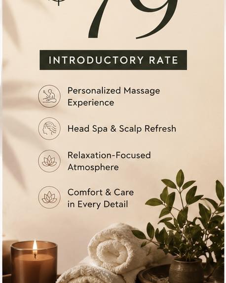Restart Day Spa Facebook ad: Home | Restart Day Spa | Massage Therapy | Scalp Treatment…