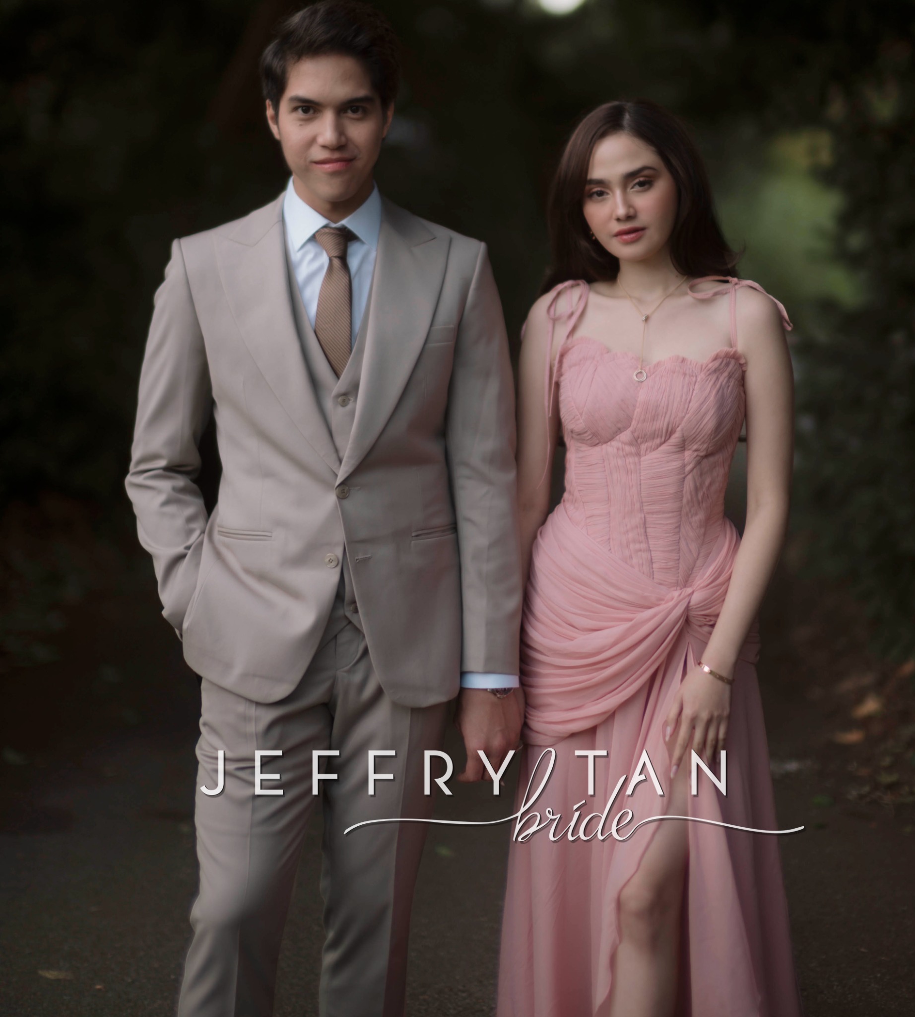 Jeffry Tan Facebook ad: A dramatic silhouette in motion, shaped by hand-pleated…