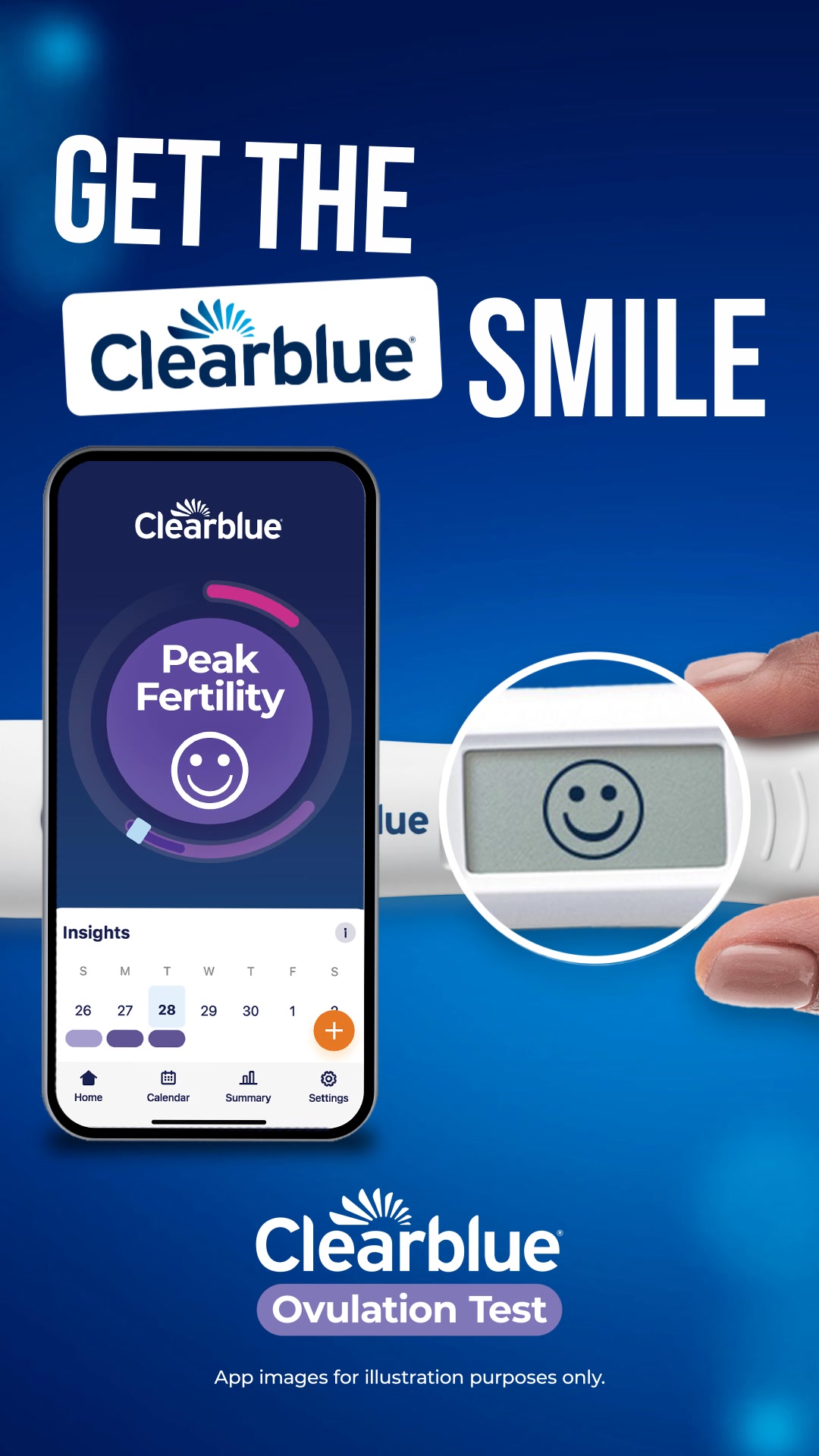 Clearblue Facebook ad