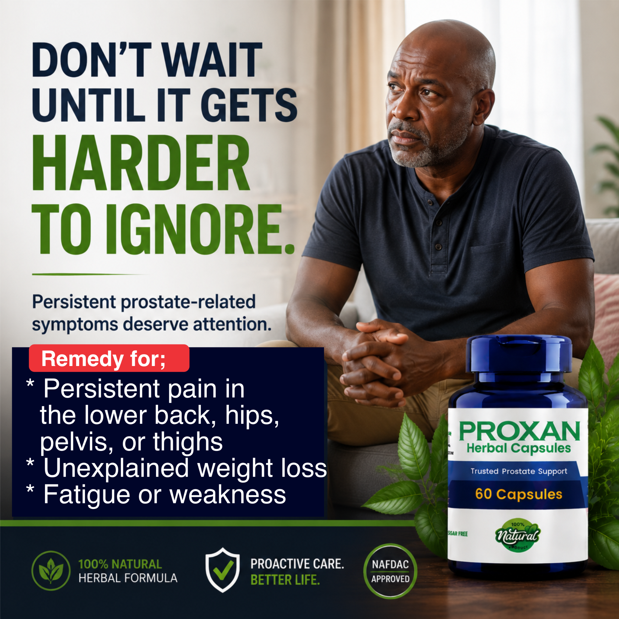 LivWell Facebook ad: Don't Wait Until It's Unbearable!