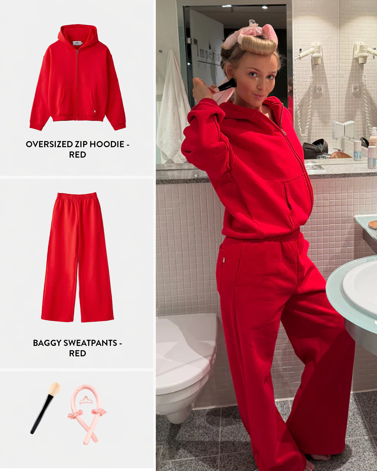 Dinvintageshop Facebook ad: Se vores sweat collection her