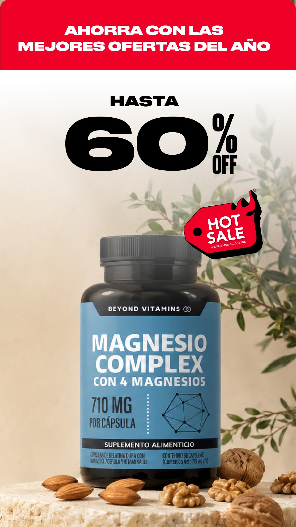 Beyond Vitamins Facebook ad