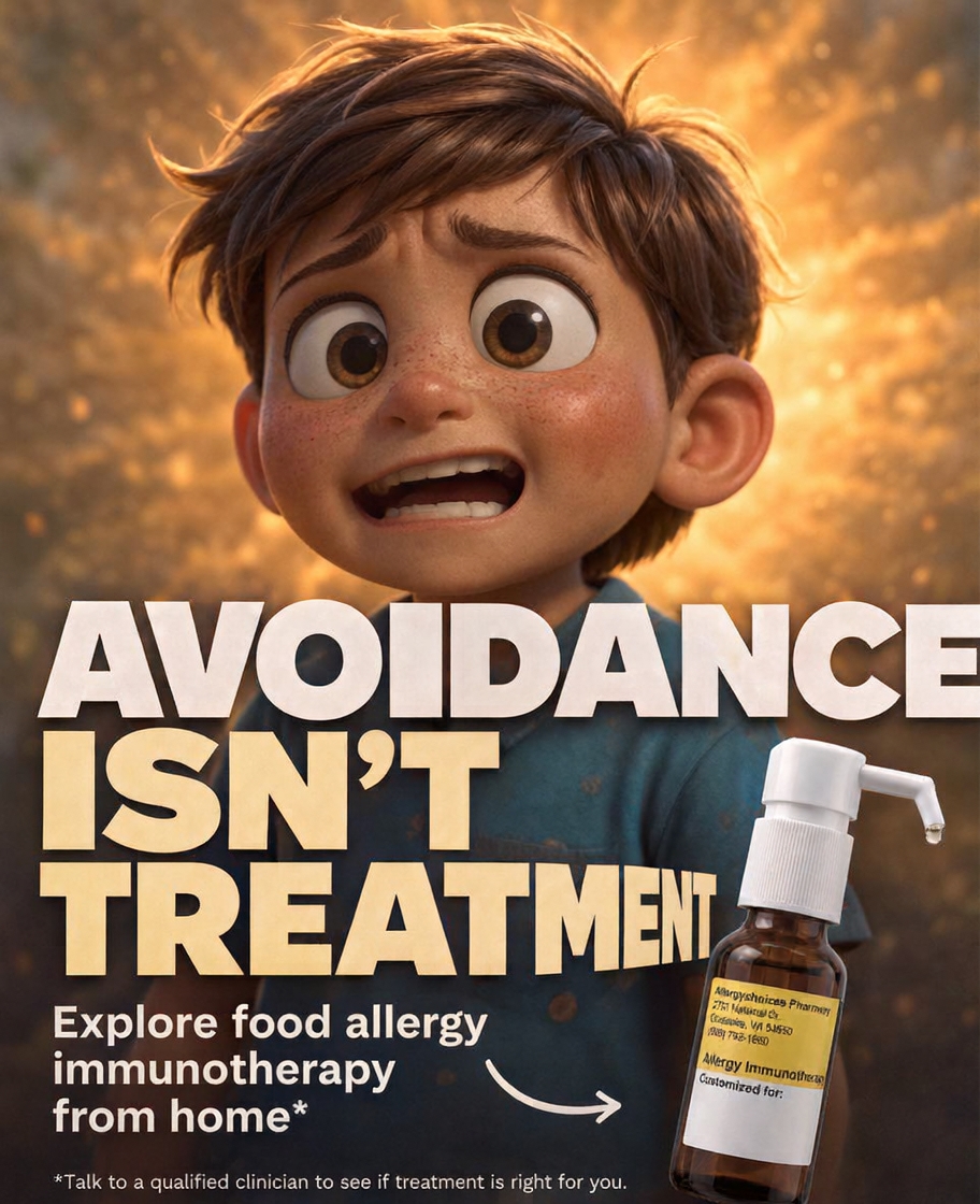 Curex Allergy Facebook ad: The Modern Way to Manage Food Allergies