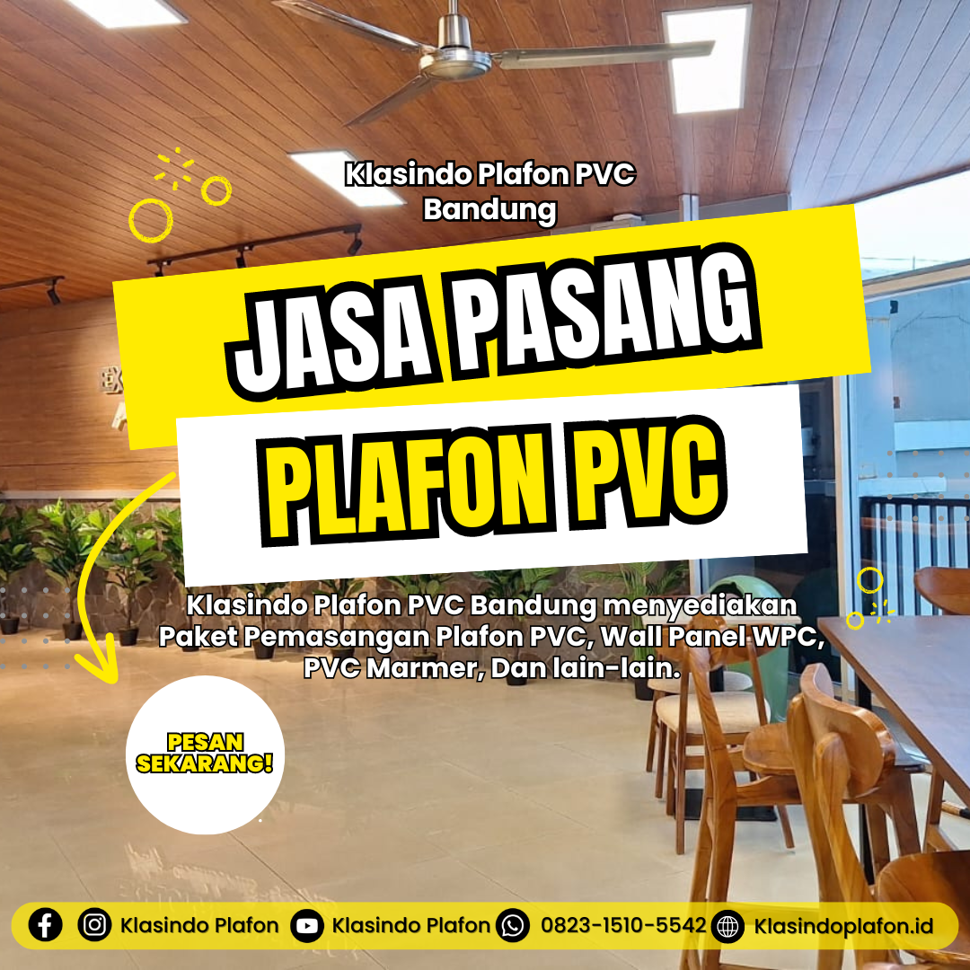 Plafon PVC Bandung Klasindo Plafon PVC Facebook ad: PROMO SPESIAL