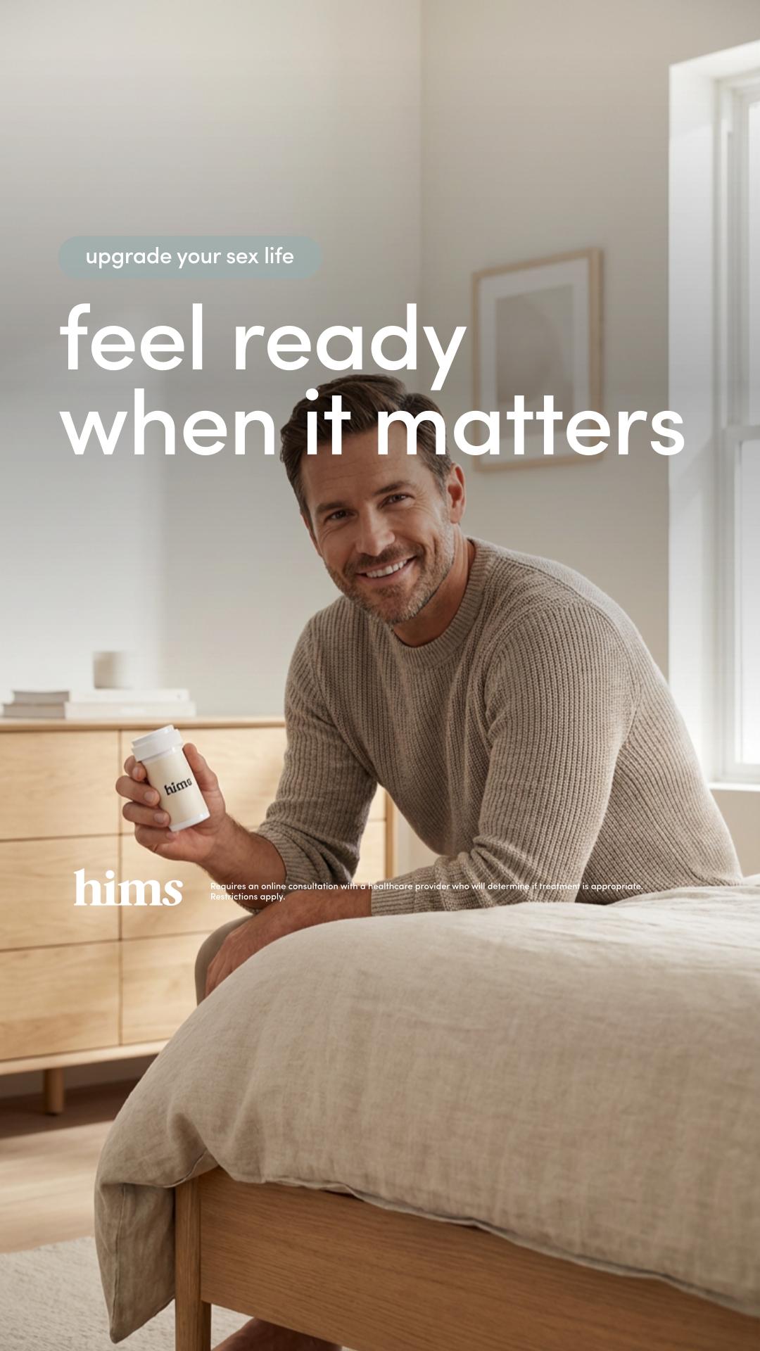 hims Facebook ad