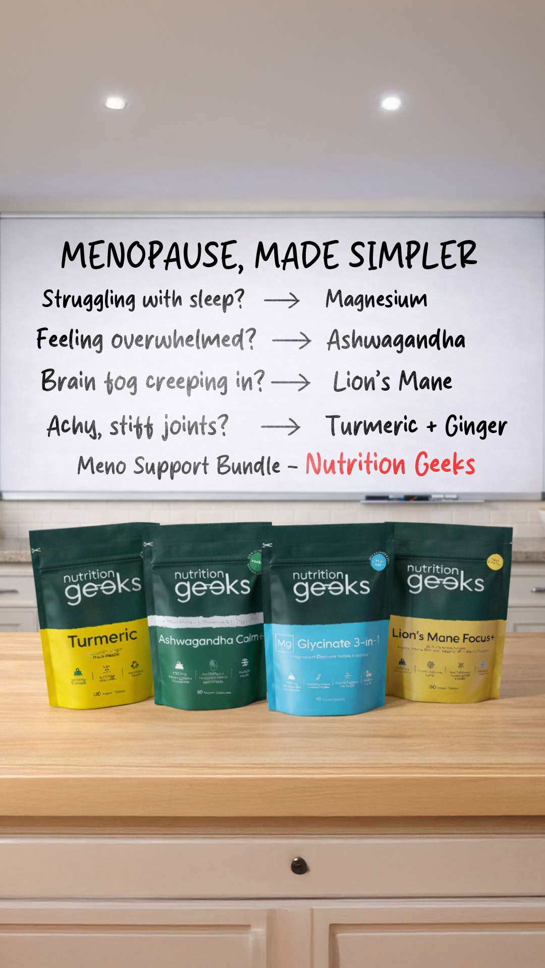 Nutrition Geeks Facebook ad