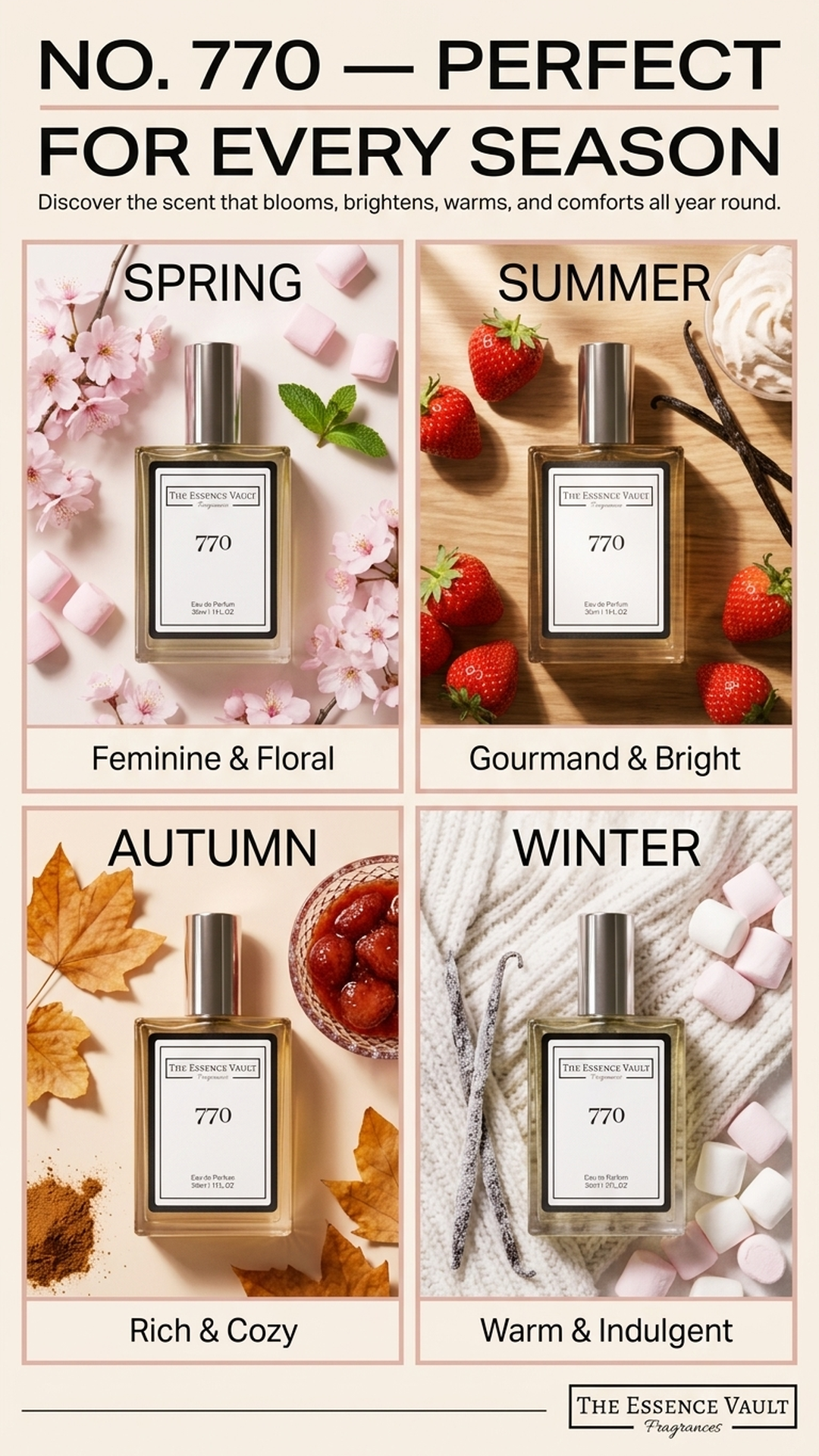 The Essence Vault Facebook ad