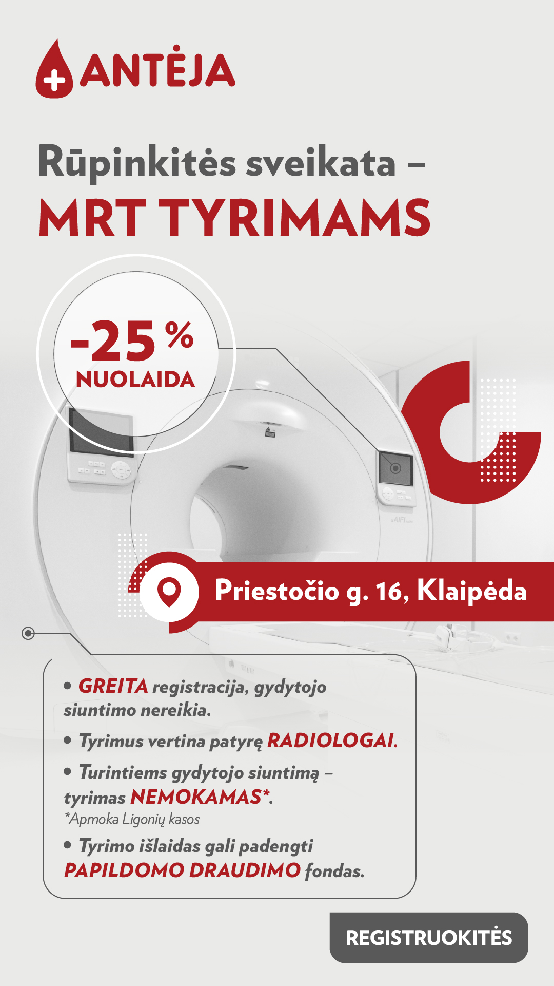 Antėja Facebook ad