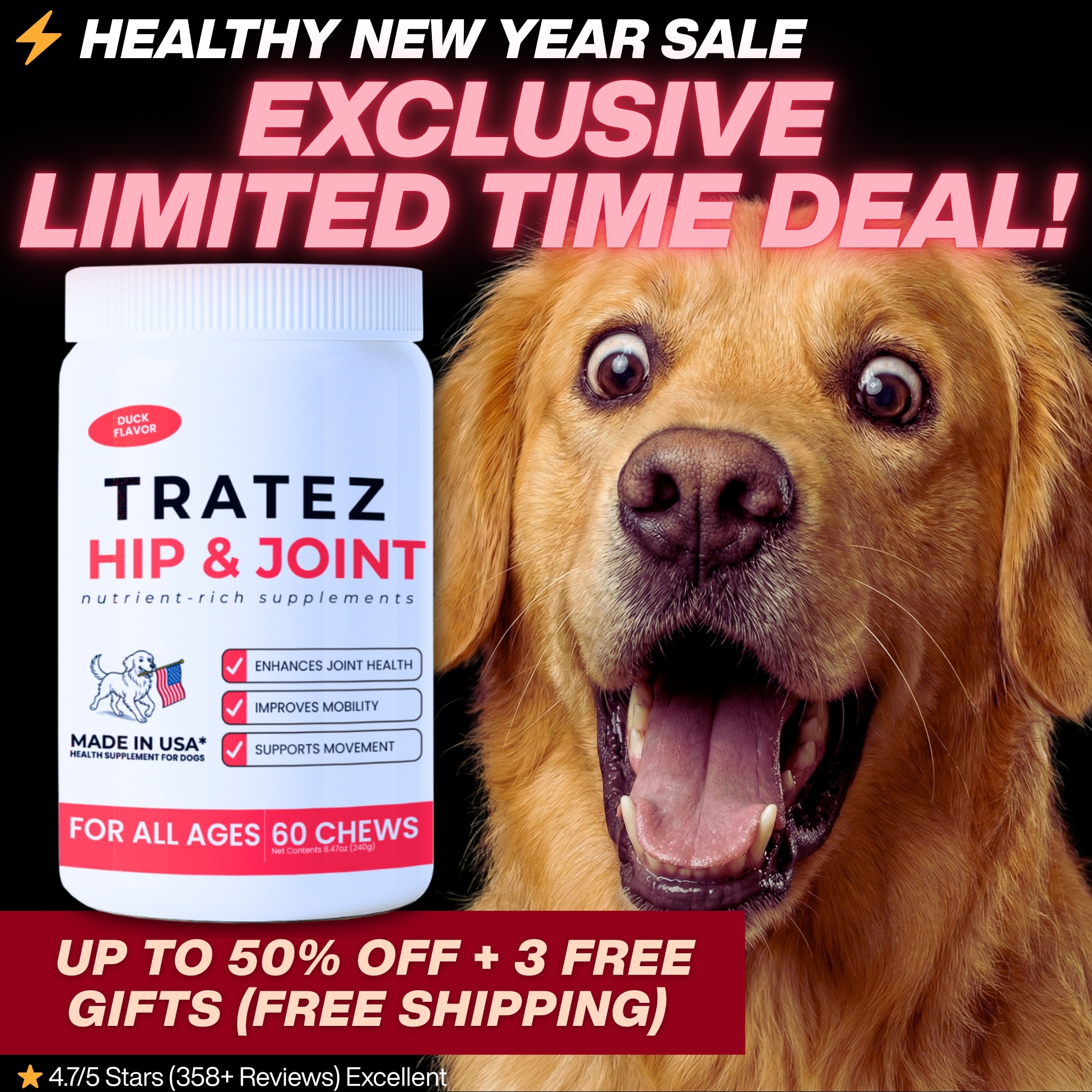 Tratez Facebook ad