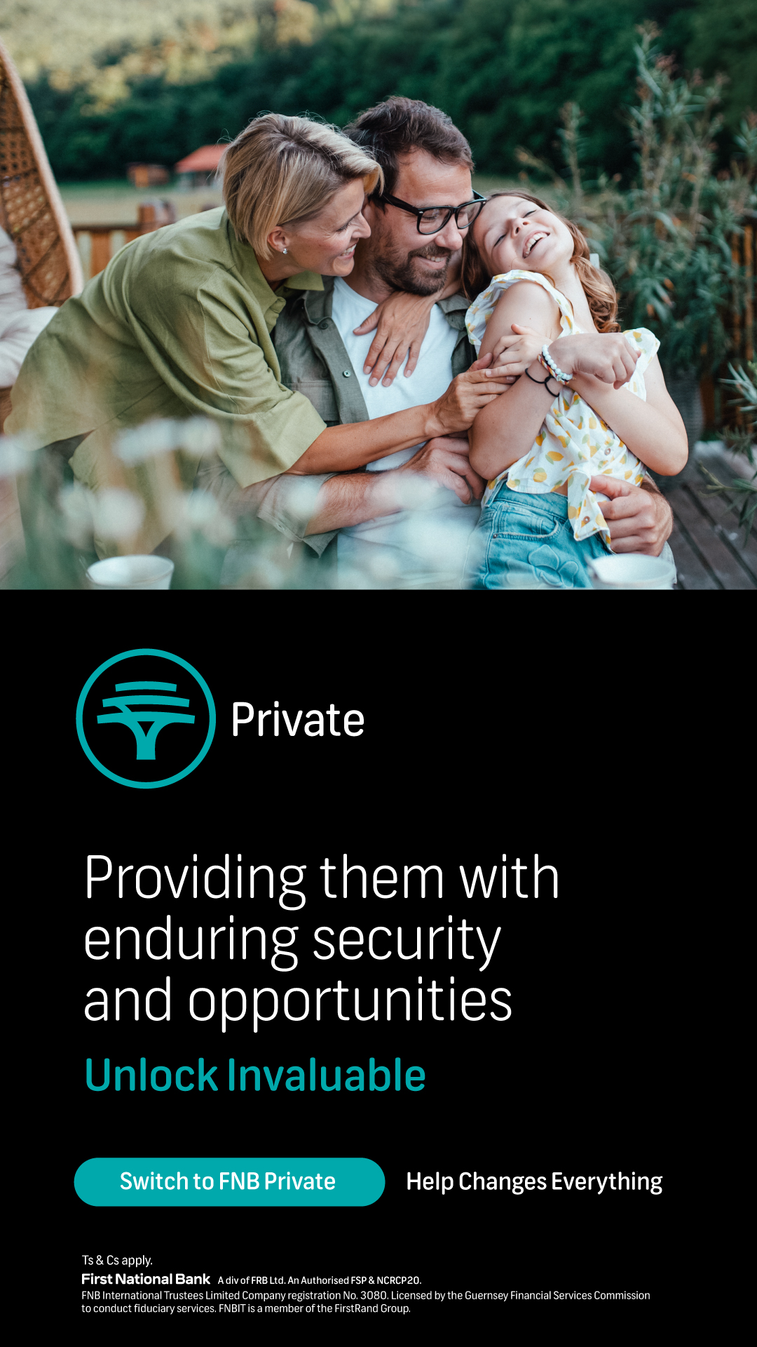 FNB Facebook ad