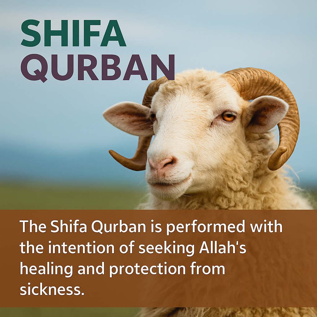 Sedekahsg Facebook ad: Shifa Qurban for Recovery