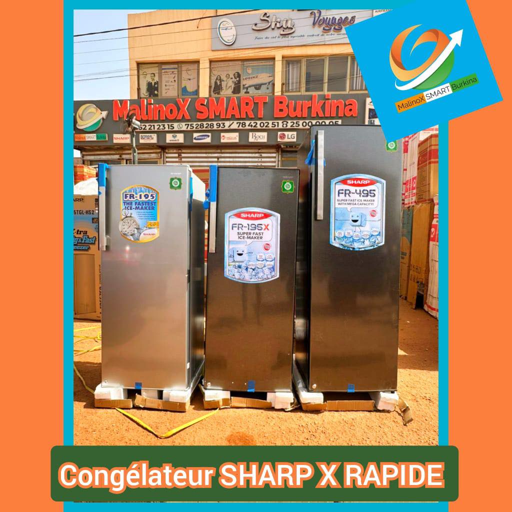 MalinoX SMART Burkina Facebook ad: Offres Spéciales Congelateur à Glace