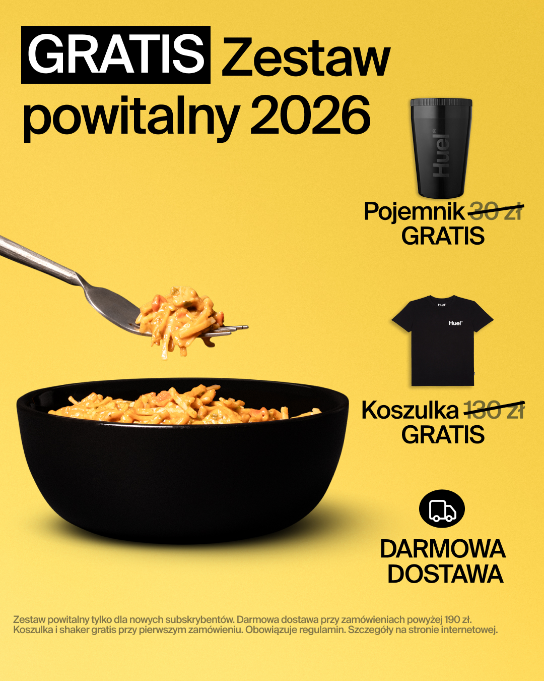 Huel Facebook ad