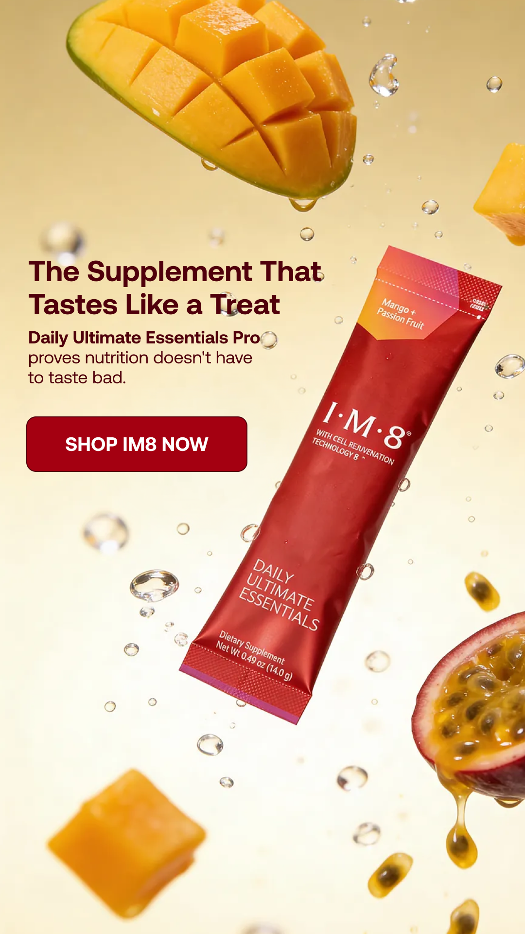 IM8 Health Facebook ad