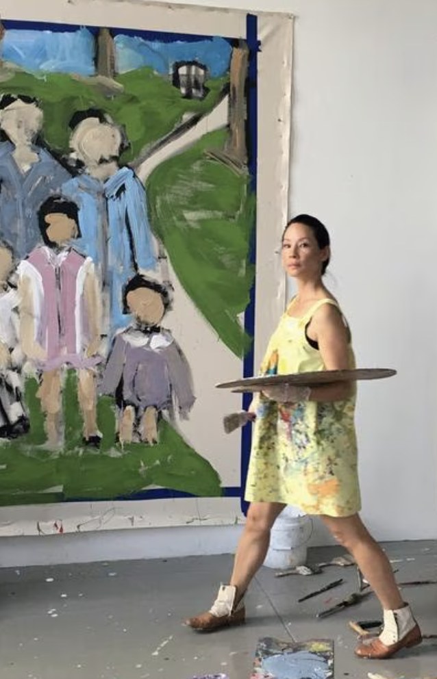 Vogue Australia Facebook ad: One of one: Lucy Liu steps into her artistic power