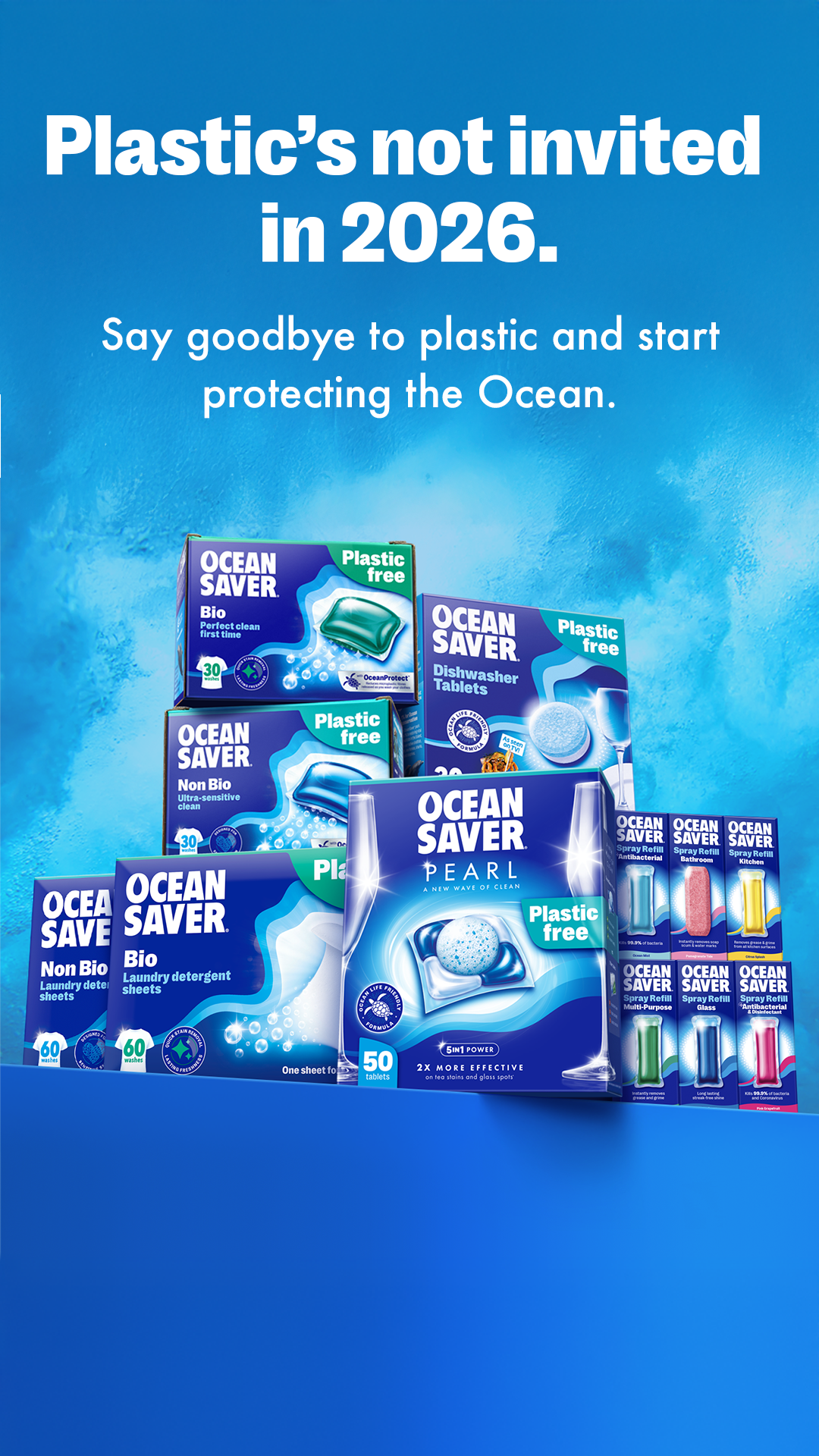 OceanSaver Facebook ad from Jan 21, 2026