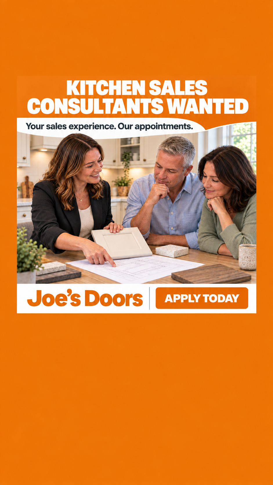 Joe's Doors Facebook ad
