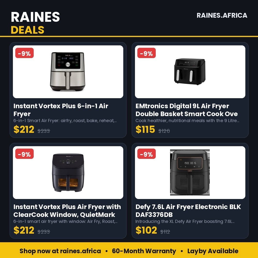 Raines Africa Facebook ad: Upgrade Your Kitchen with Small Appliances That Make…