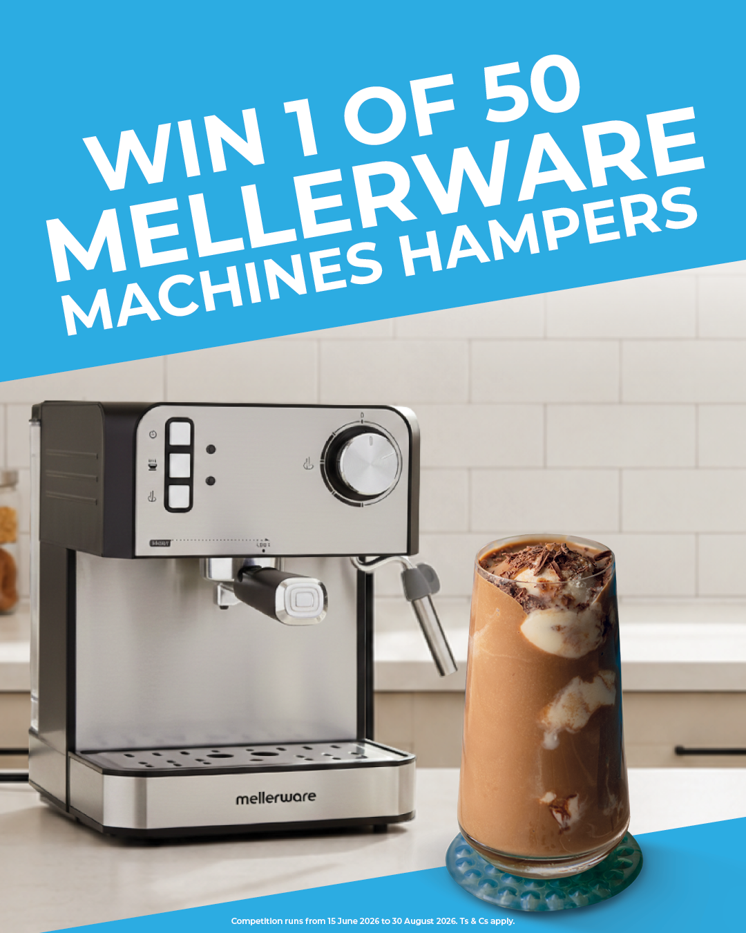 Country Fresh Ice Cream Facebook ad: Coffee Milkshake ice cream and an espresso machine…
