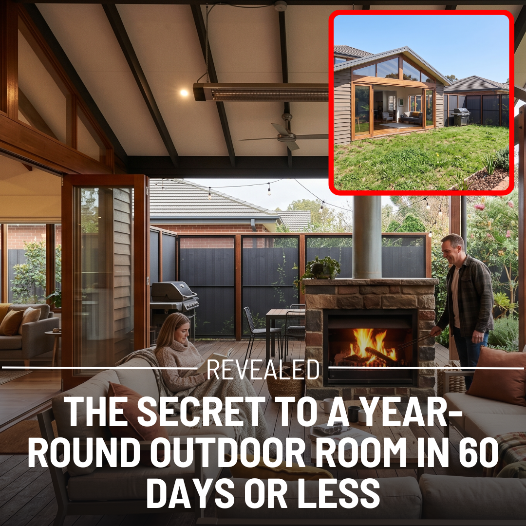 Outdoor InDesign Facebook ad: Upgrade Your Backyard In 60 Days Or Less
