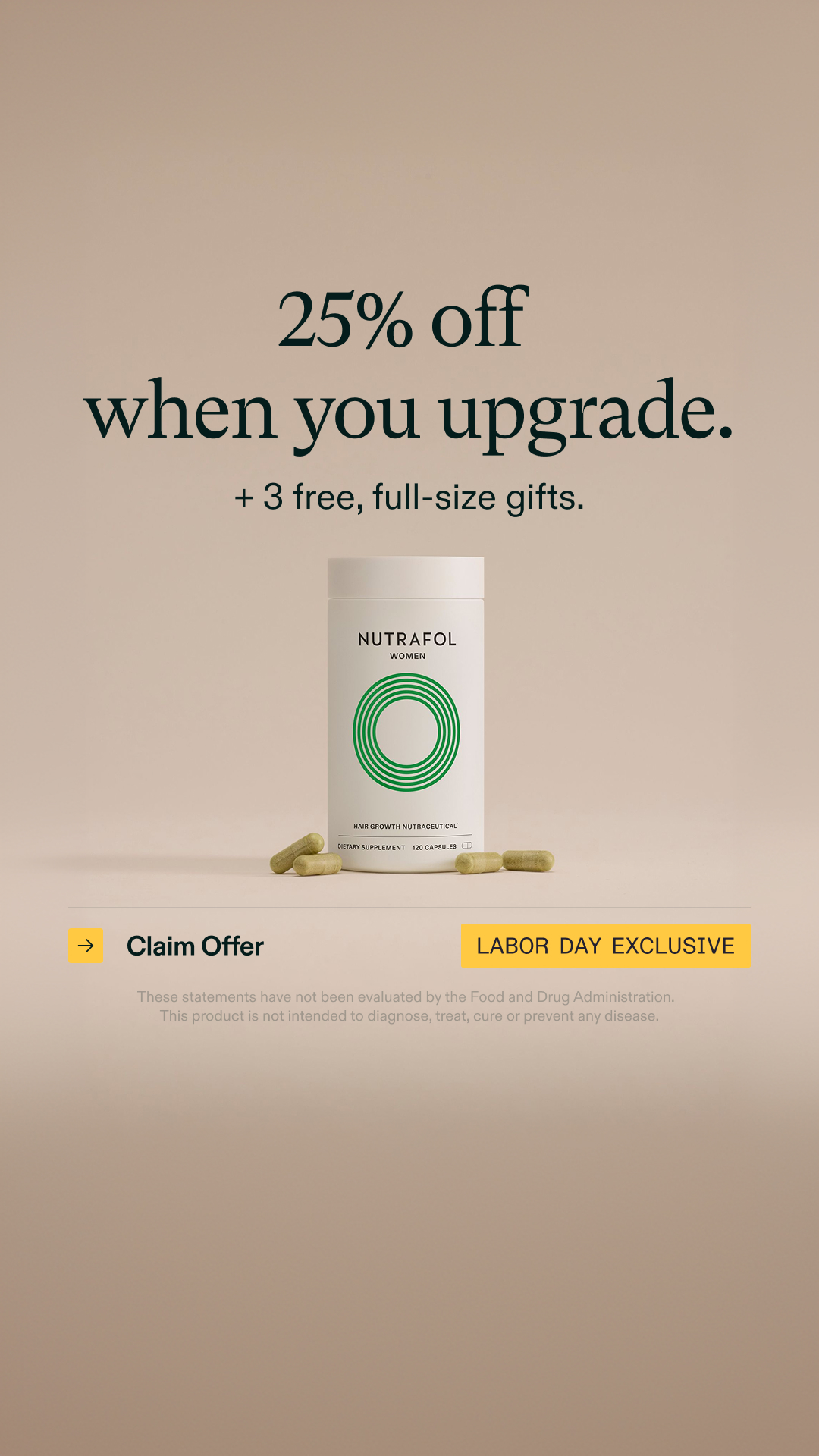 Nutrafol Facebook ad