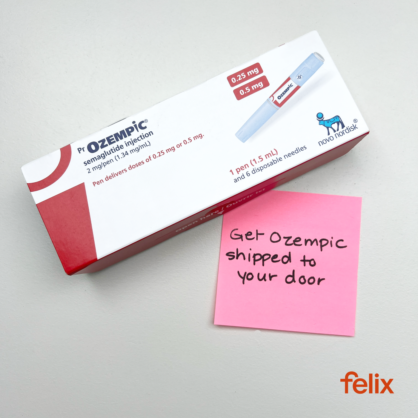Felix Health Facebook ad