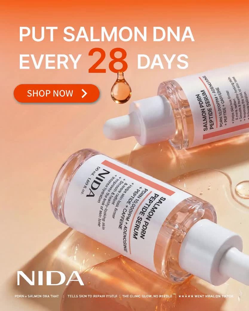 NIDA Skincare Facebook ad: Viral Korean Serum For Only $14.49