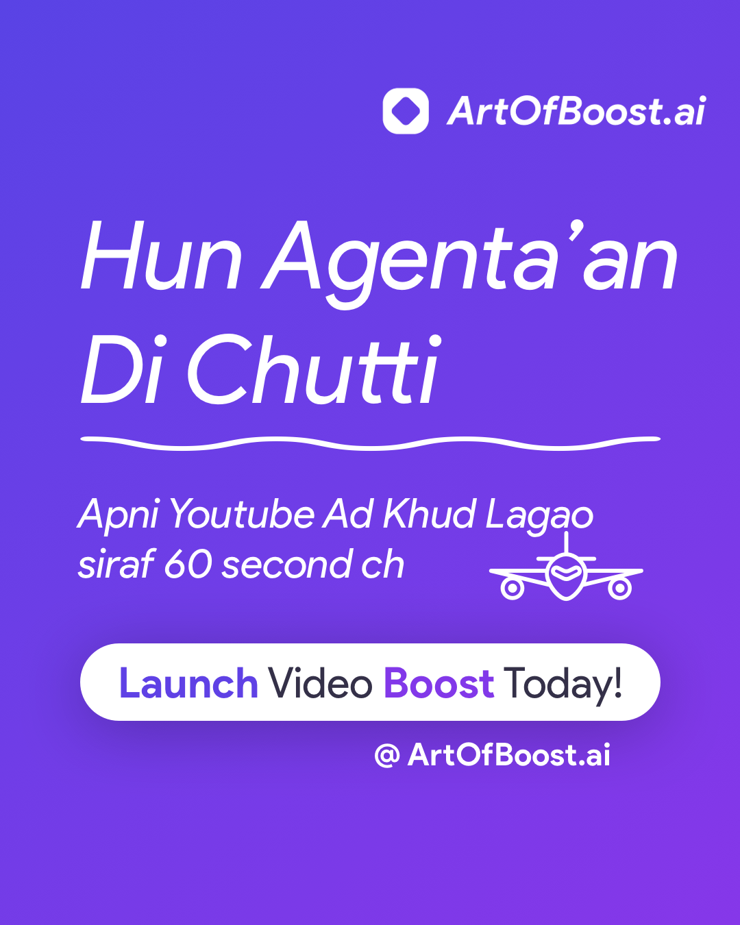 Artofboost.ai Facebook ad