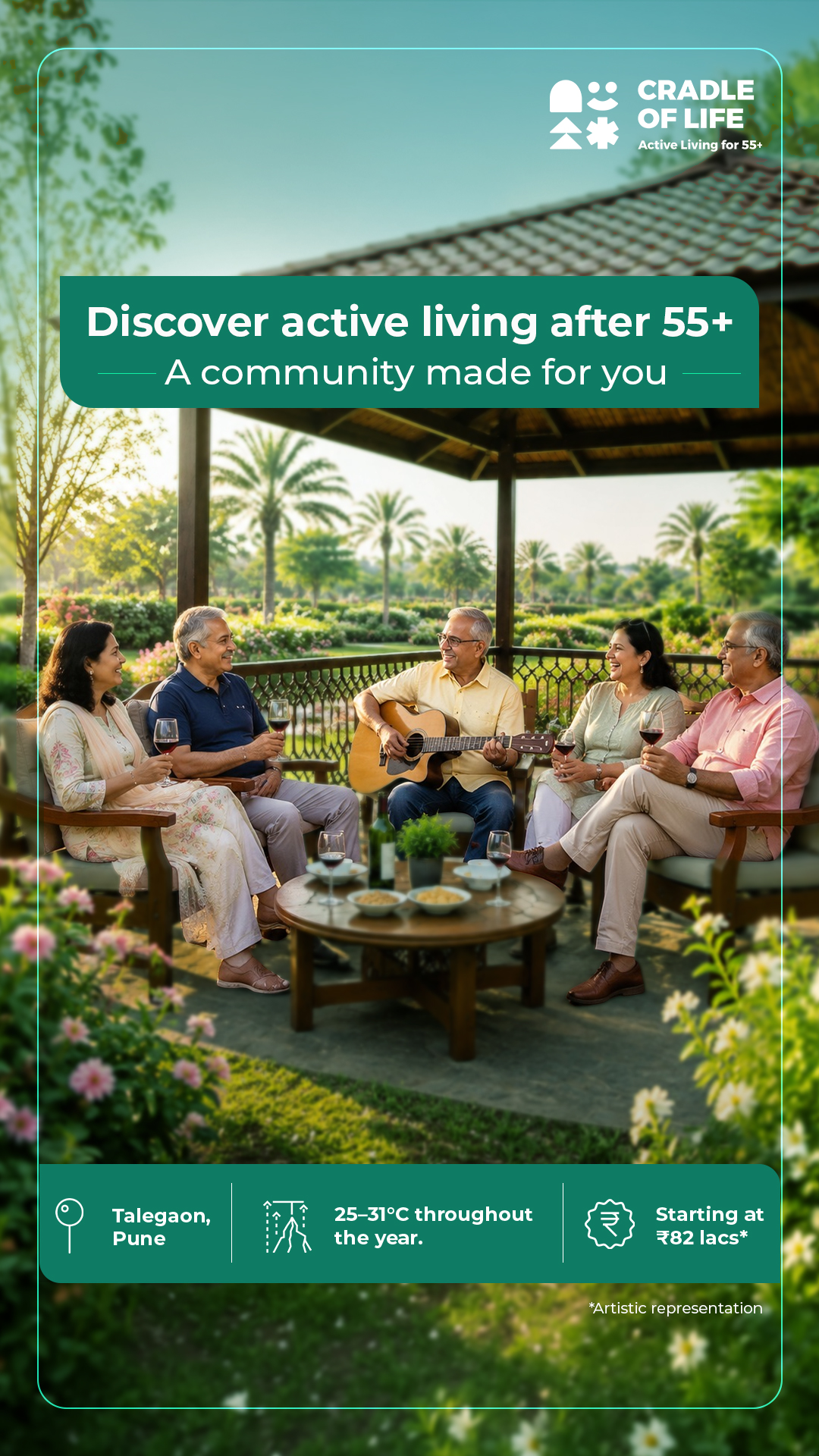 Cradle Of Life Facebook ad from Aug 3, 2026