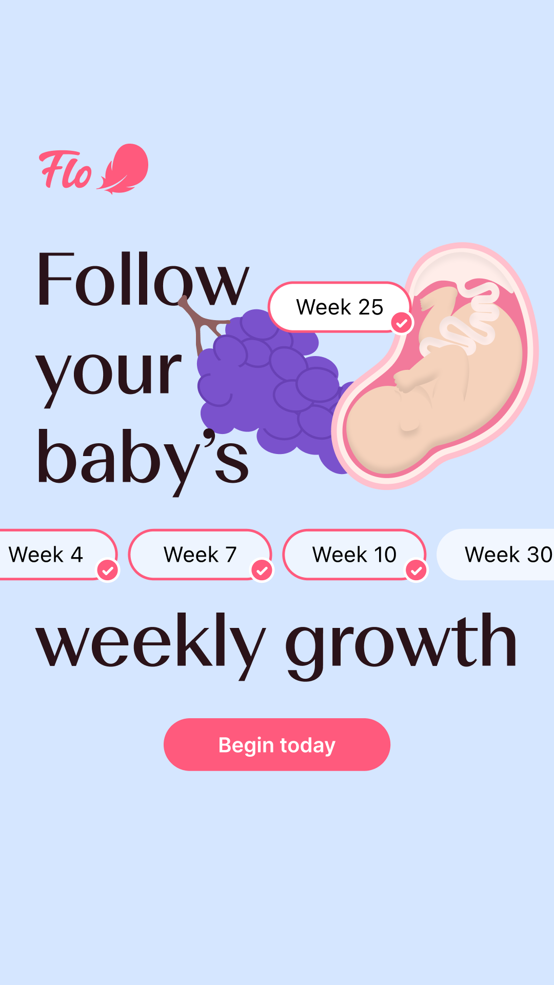 Flo Period Tracker App Facebook ad