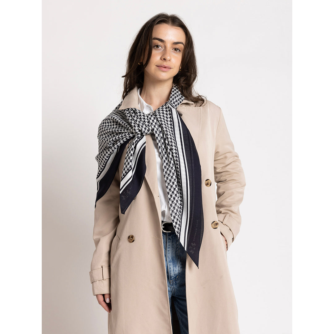 Dark Hampton Facebook ad: Our most-loved scarves and accessories - beautifully made…