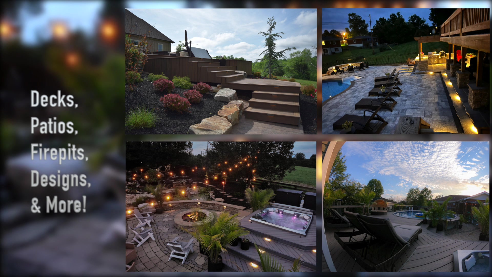 H2O Designs Facebook ad: Outdoor Living Contractor