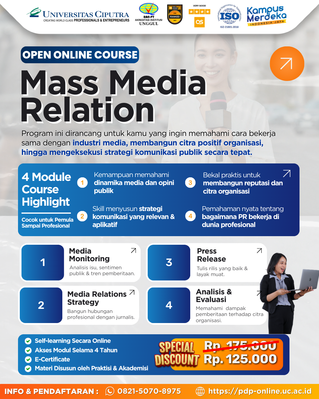 UC Online Learning Facebook ad