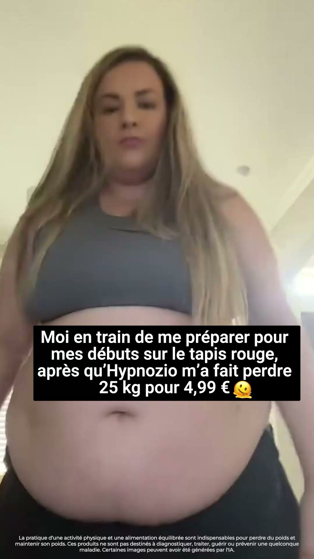 Hypnozio: power of hypnotherapy Facebook ad: Surmontez vos problèmes de poids