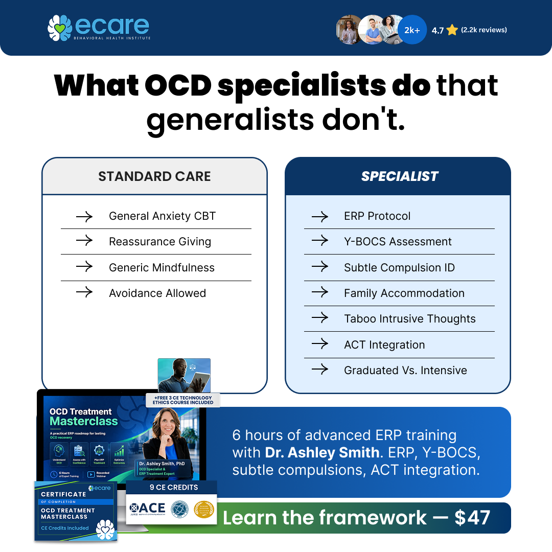 eCare Behavioral Health Institute Facebook ad