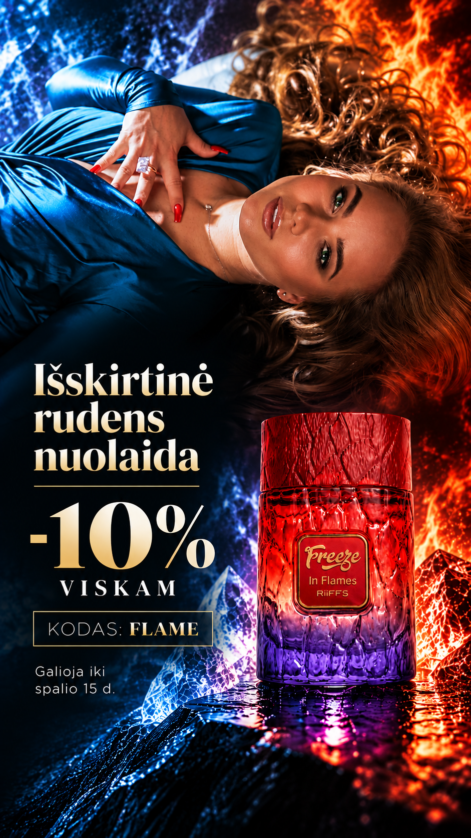 Parfum Arabia Facebook ad: Paskubėk pasinaudoti pasiūlymu!