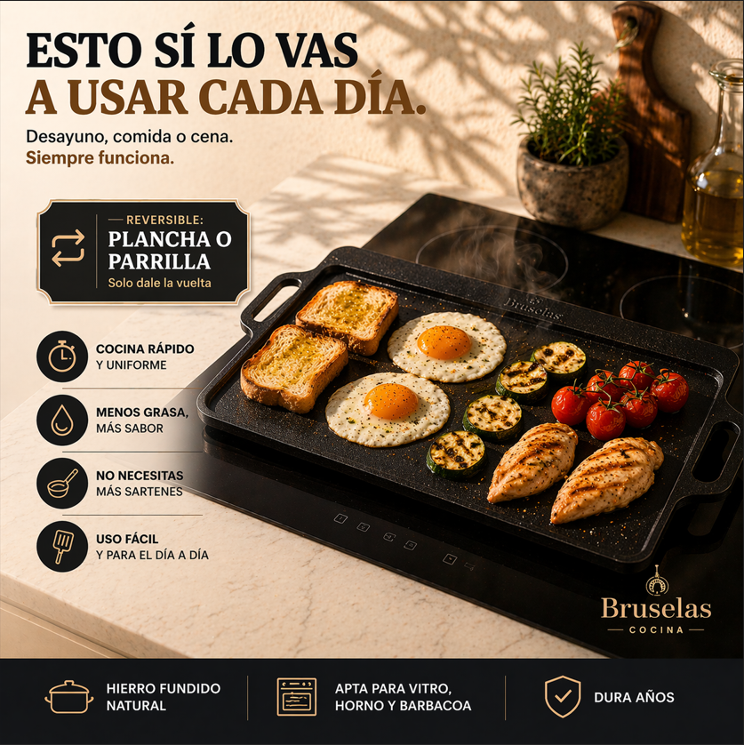 Bruselas Cocina Spain Facebook ad: La Pieza Que Usarás a Diario