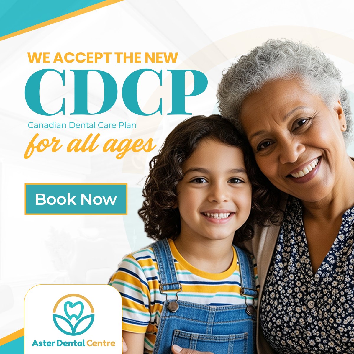 Aster Dental Centre Facebook ad: Curious if your dental visits are now covered…