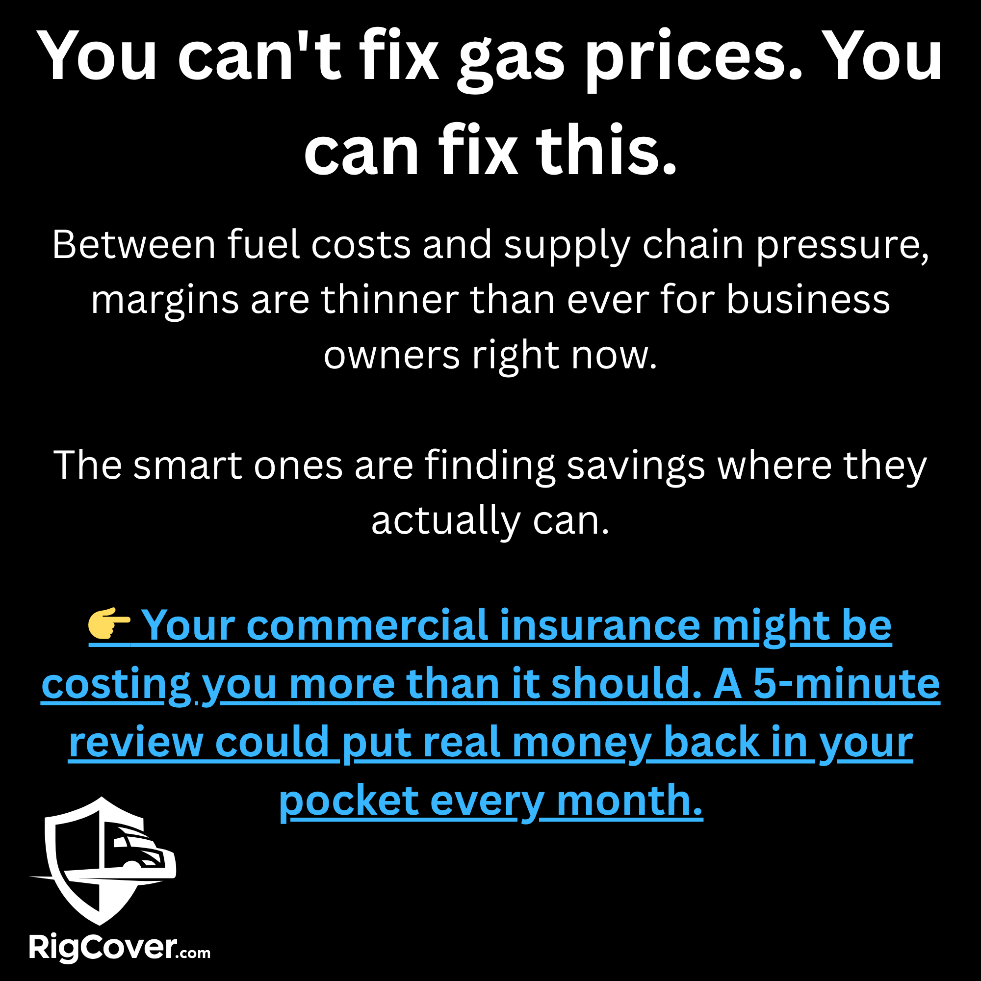 RigCover.com Facebook ad