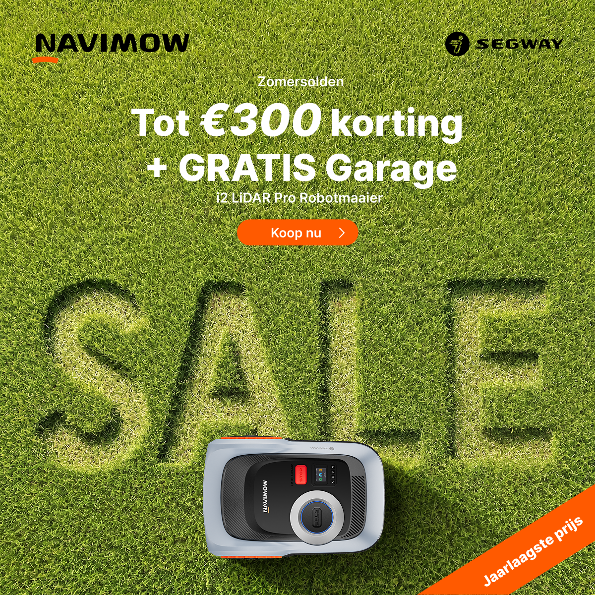 Segway Navimow Facebook ad