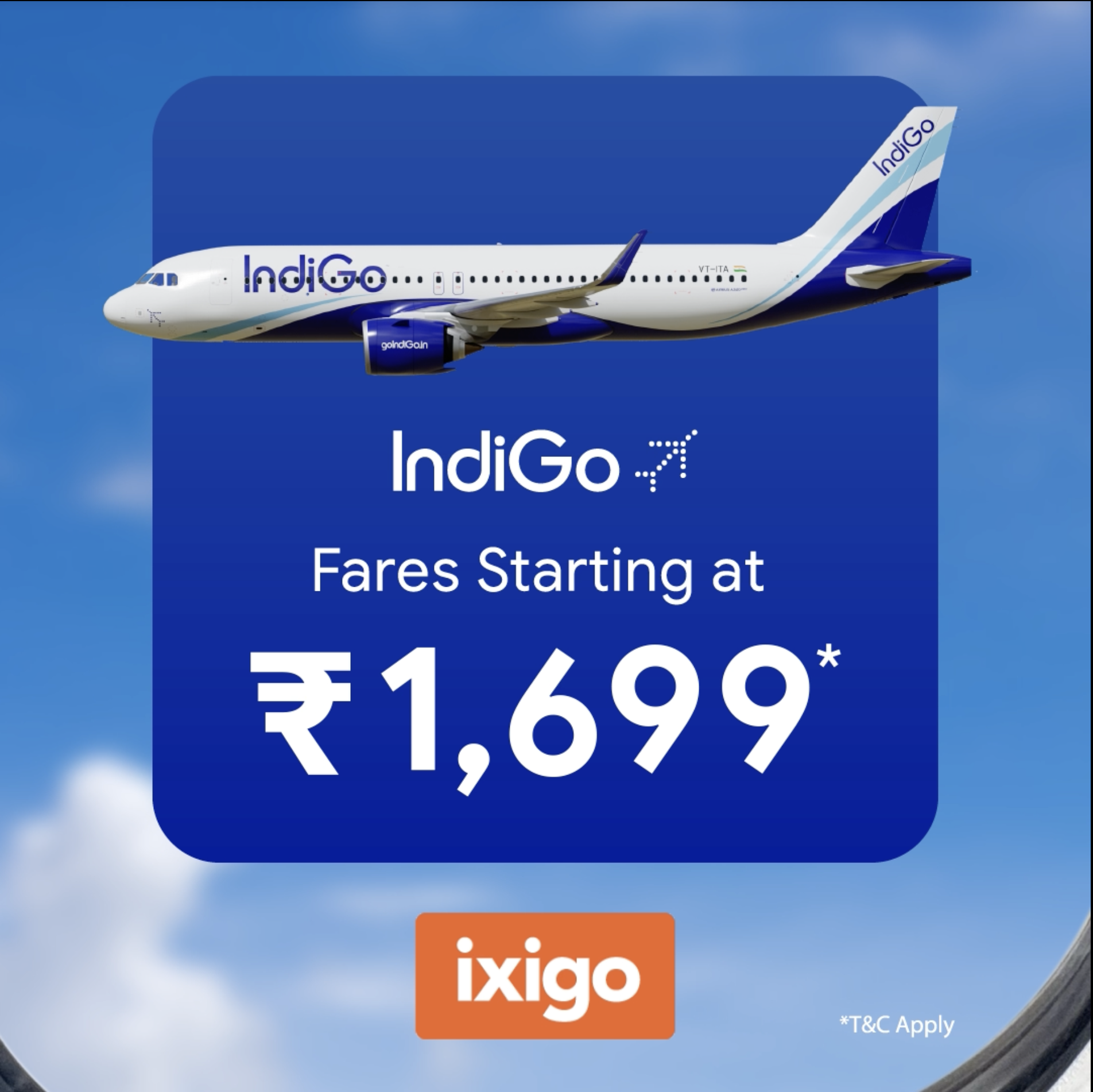 ixigo Facebook ad