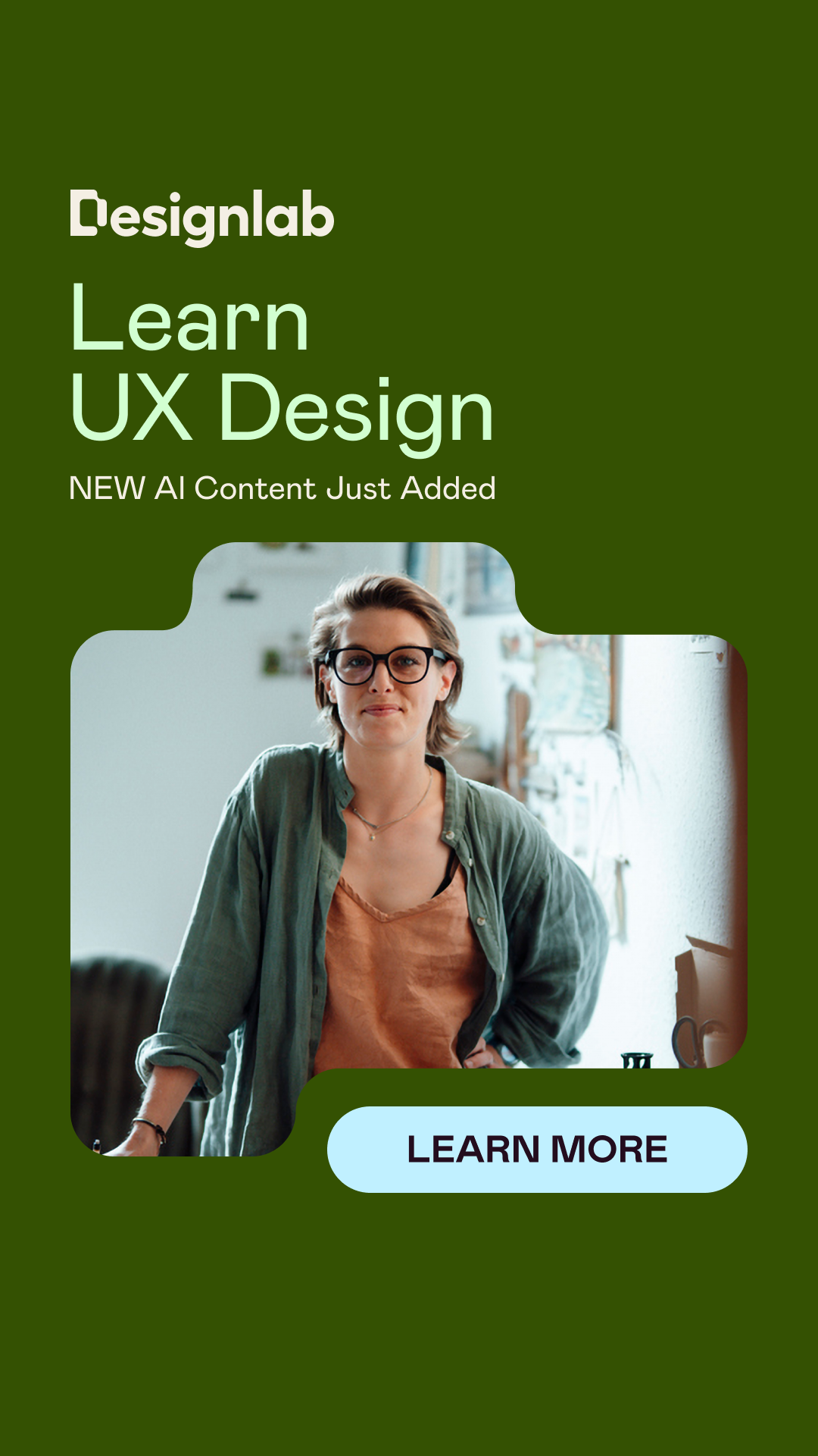 Designlab Learning Facebook ad