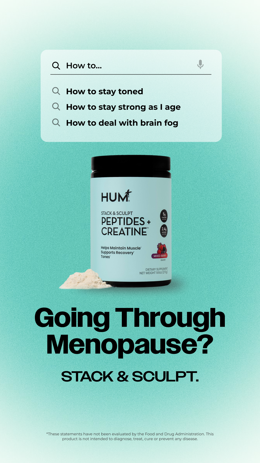HUM Nutrition Facebook ad