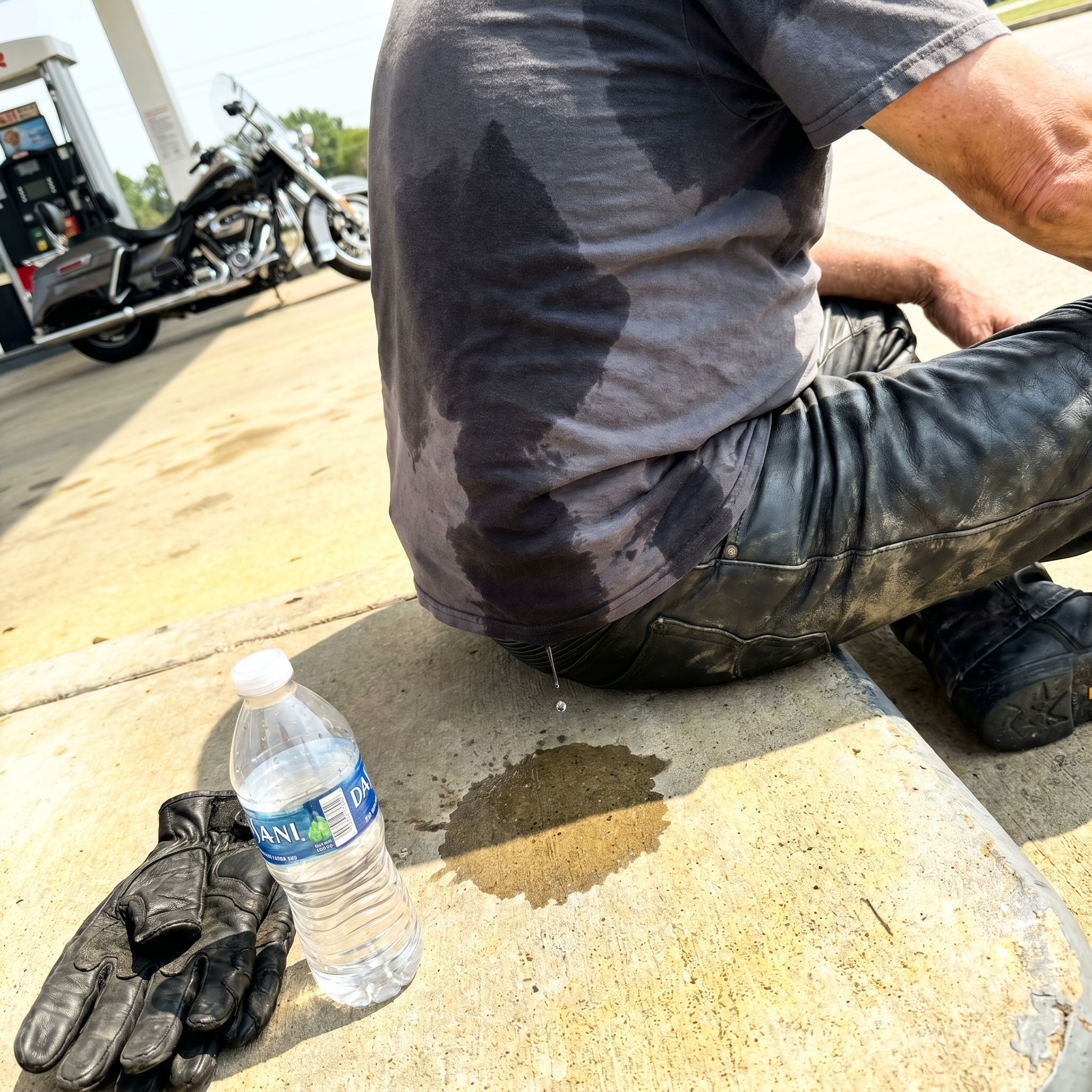 Earl Peterson Facebook ad: Don't Ride In Leather Again