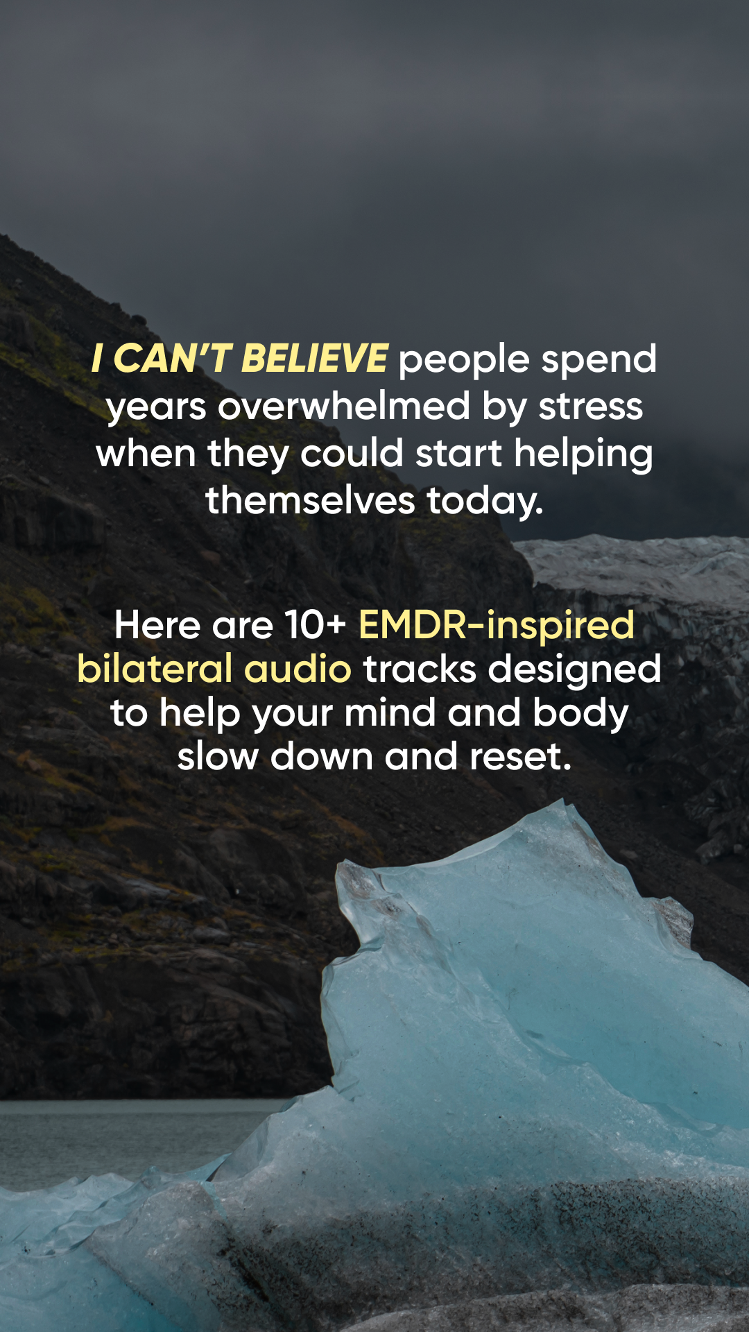 Calm Facebook ad