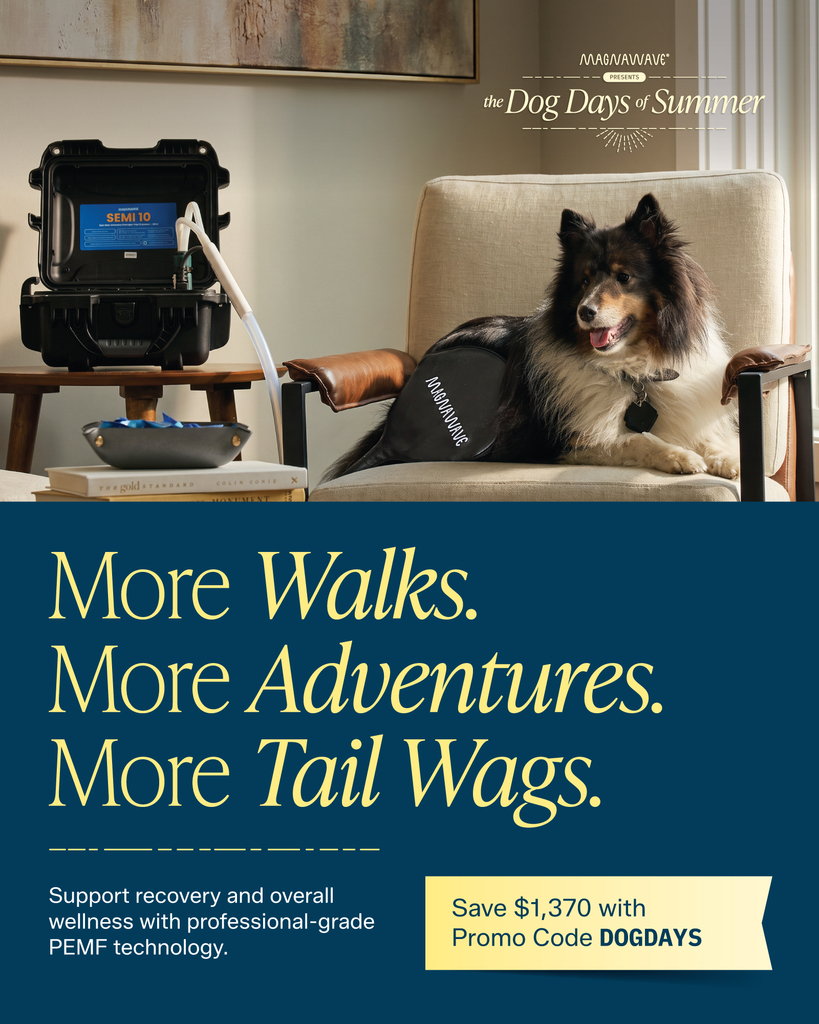 MagnaWave Corporate - Wellness and Pain Relief Facebook ad: Wellness Worthy of Your Best Friend