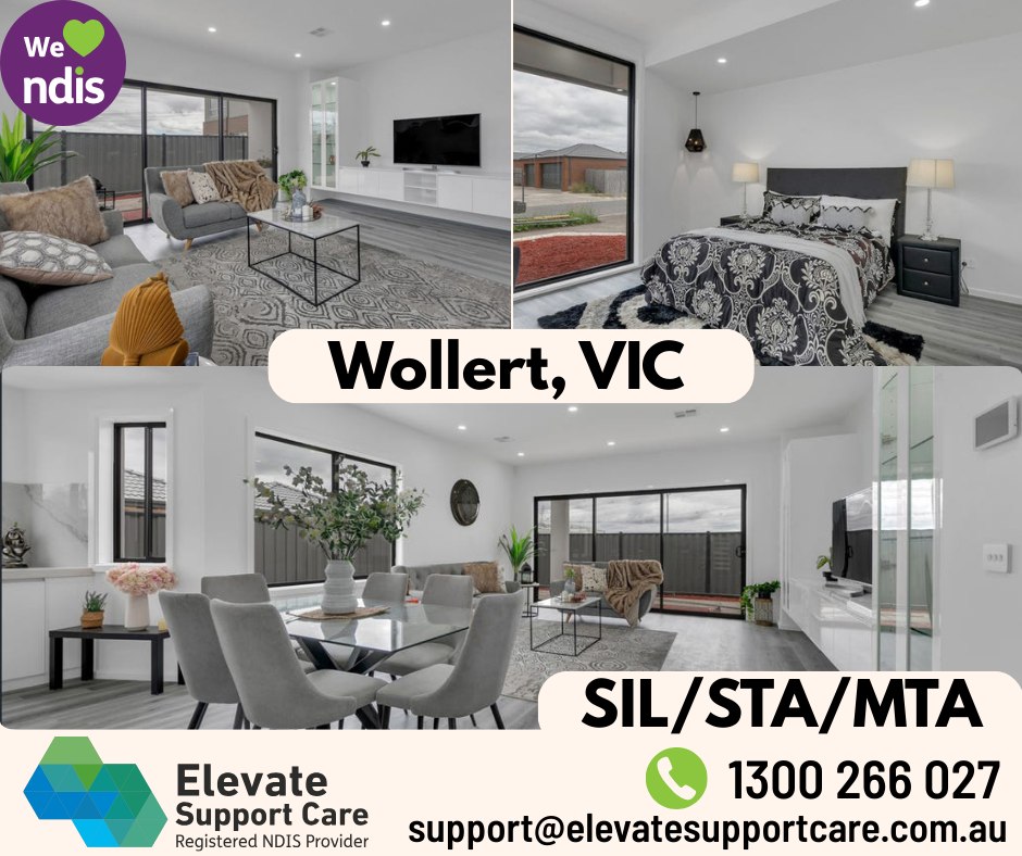 Elevate Support Care Facebook ad: 2 Fully Accessible Rooms