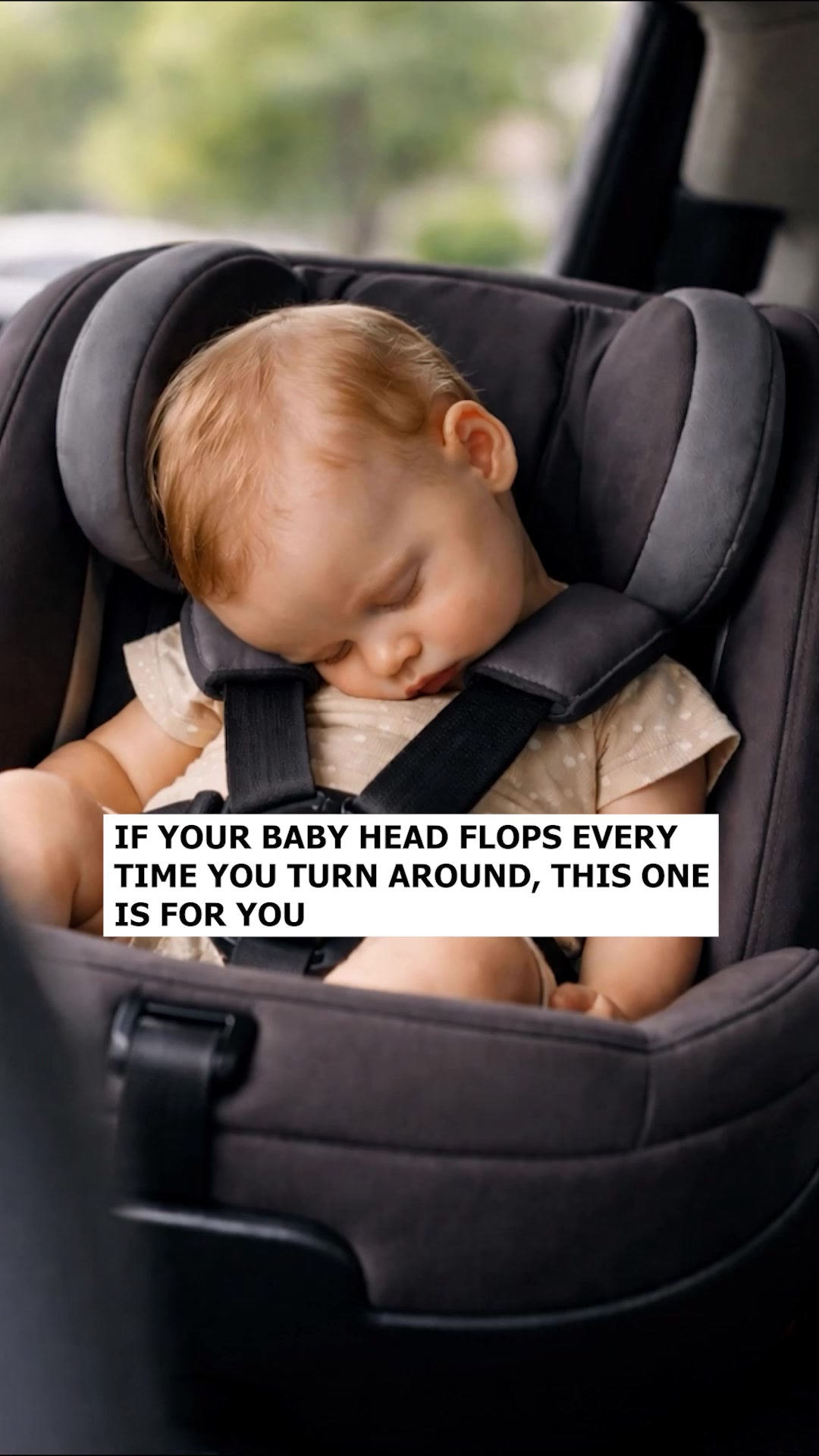 Lauren Ivy Miller Facebook ad: Finally: Safe, Upright Sleep for your Baby