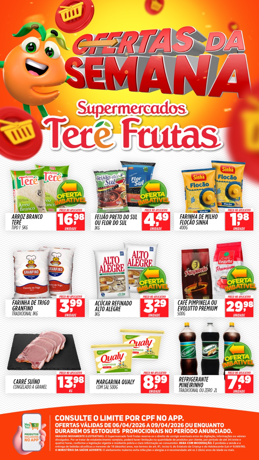 Super Terê Frutas Piabetá Facebook ad