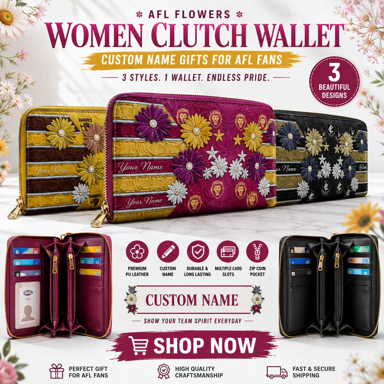 AFL Spring Collection Facebook ad